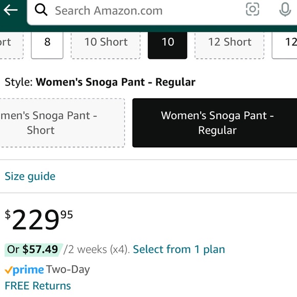 The North Face Snoga Pant - Picture 2 of 5